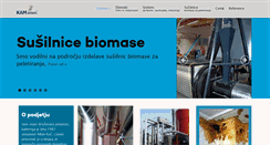 Desktop Screenshot of kam-dimniki.com